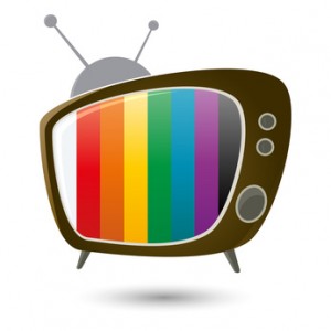 Stilisierter Fernseher | © shockfactor - Fotolia.com