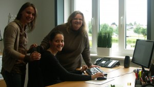 Carina Otto, Yvonne Böhnke und Sandra Hellmers